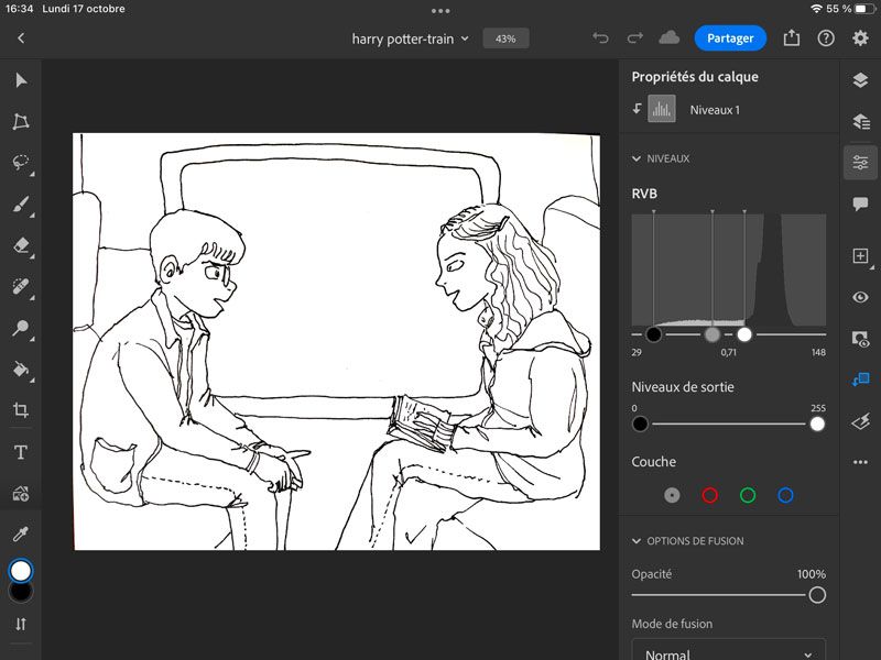 How I turn my sketches into digital art on my iPad