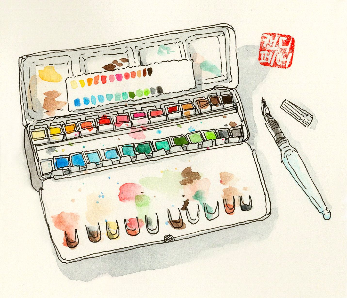 30 Days Watercolour Challenge